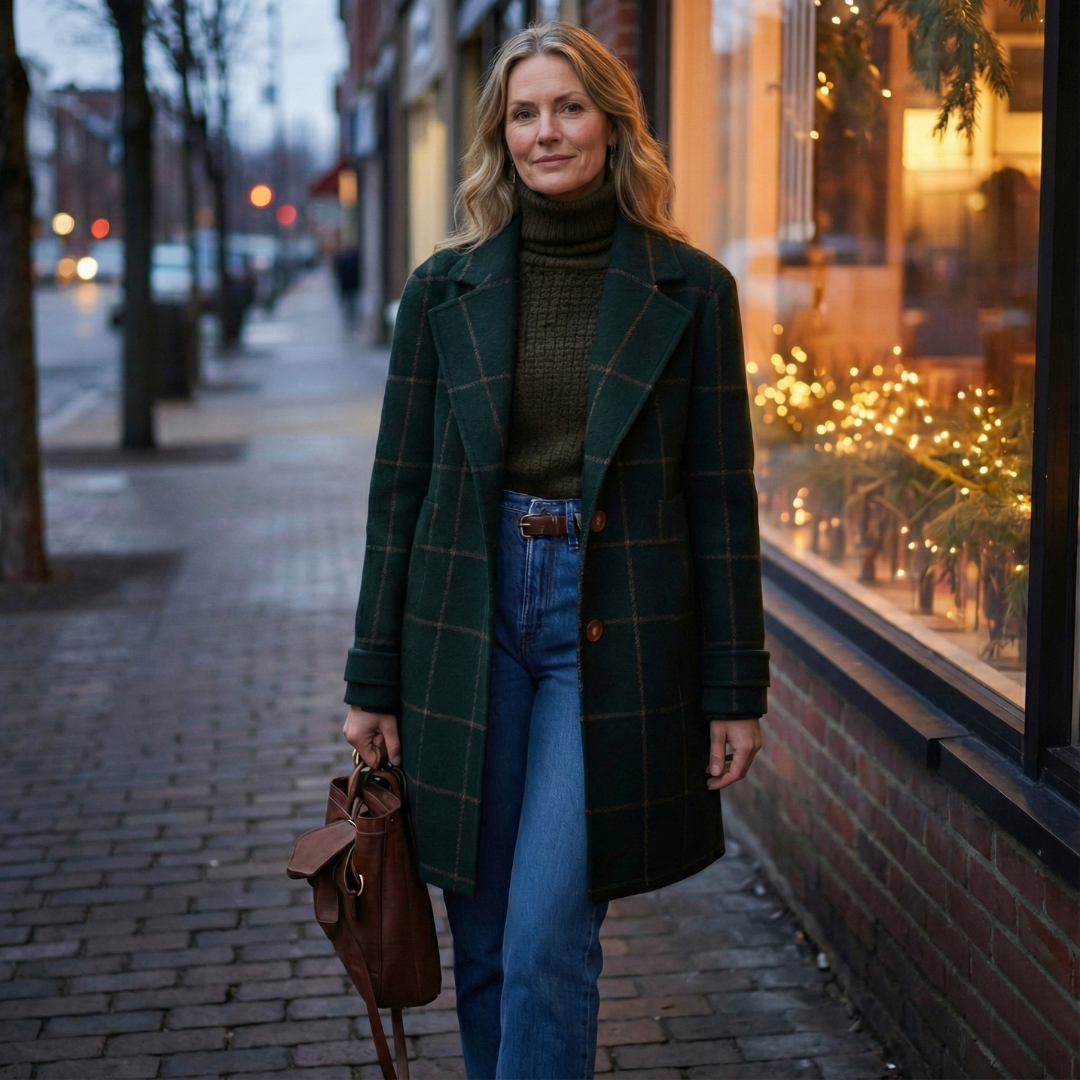 Klassisk kåpe for Kvinner