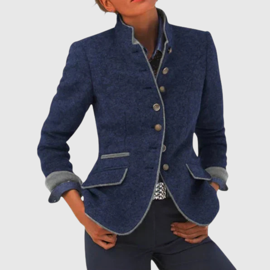 Joanna | Klassisk ullblazer