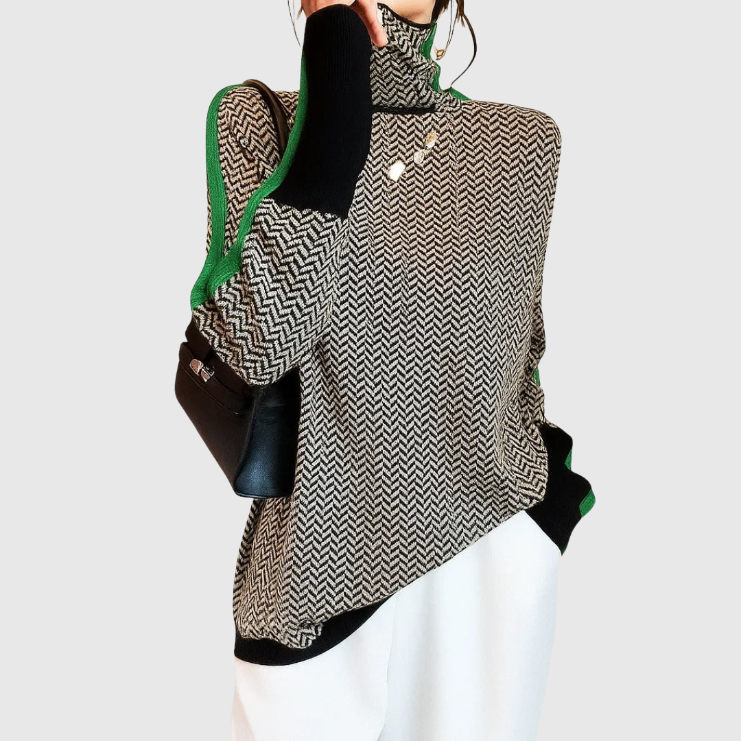 Elin | Høyhalset genser